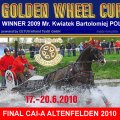 Golden Wheel CUP 2010 Single Driving START in FRANCE CAI-A HARAS DE LA NEE / NEWILLER SEE YOU